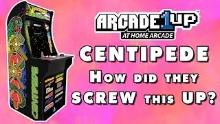 Arcade1up Centipede - Have they NEVER played a REAL Centipede arcade machine?