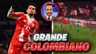 RELATOR ARGENTINO ENLOQUECE CON GOL DE LUIS D&Iacute;AZ BAYERN MUNICH vs WOLFSBURGO
