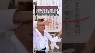 How to use the the first movement of  Pinan/ Heian yondan? #shorts #karate #bunkai
