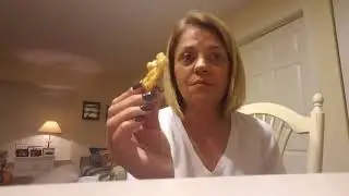 Eating peanut brittle with dentures