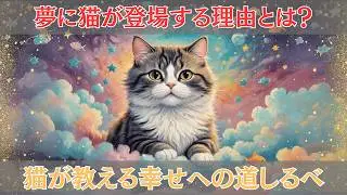 猫が夢に登場する理由とは？猫が教える幸せへの道しるべ
