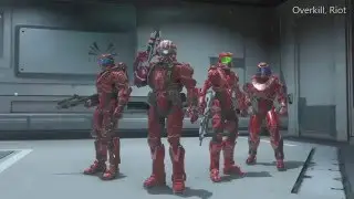 Halo 5 Killtactular & Running Riot SWAT multiplayer gameplay w/ShinDeon