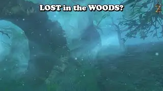 How to navigate and get through the Lost Woods in Zelda Breath of the Wild | Botw