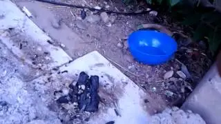 TheGlassman's Simple Cinder Block RocketStove! #1
