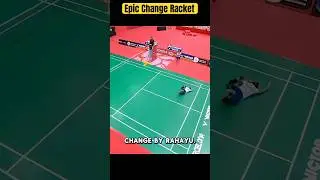Beautiful Change Racket #badminton #sports