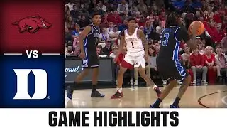 Arkansas vs. Duke&nbsp;Game Highlights | 2025-26 ACC Men's Basketball
