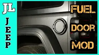 Jeep JL Fuel Door Install