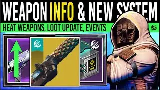 Destiny 2: NEW LOOT INFO & DISRUPTION WEAPONS! Missing CHANGES? Cooling System, New Perks, New Event