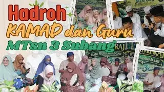 Isra Mi'raj - Penampilan Hadroh KAMAD dan Guru MTsN 3 Subang