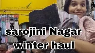 Sarojini Nagar Winter Haul 2025 Best Jackets Sweaters 2#sarojninagarmarket #sarojninagarhaul #dinpta