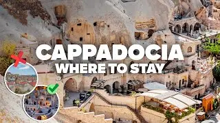 WHERE TO STAY IN CAPPADOCIA! Best Areas and Budget Hotels!