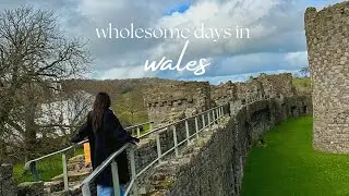 Wales, UK TRAVEL VLOG ❥ horseback riding, touring a castle, wholesome days