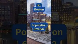 Did you Visit the Top Three Biggest Cities in Massachusetts?