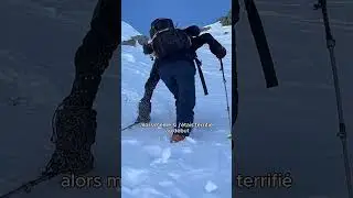 Il y a 10 minutes, c&rsquo;&eacute;tait encore impossible #montagne #peur #vertige