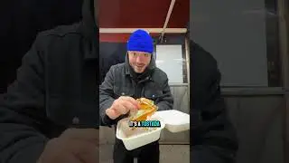 POV: Solo Dinner during a Snowstorm