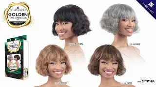 Golden 100% Human Hair Wig - Cynthia