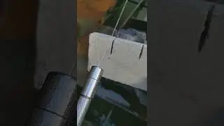 Have you ever seen waterjet cutting white steel? #waterjet