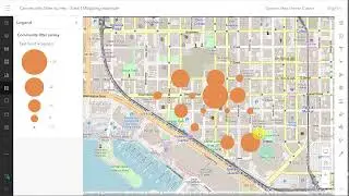 Understanding data by creating graduated symbol, predominance, and pie chart maps in ArcGIS Online