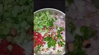 Barley chana salad#healthy salad#weight loss salad#yt shorts#viral shorts#foodie#food#protein salad