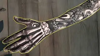 Tattoo Timelapse - The best free handed hand tattoo with the epic sleeve done