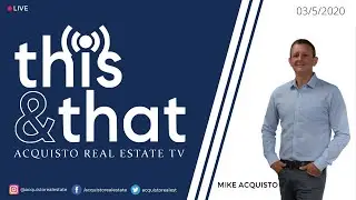 TNT Live | 03/5/21 | Mike Acquisto | Real Estate Talk Show