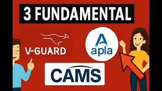 🚀 Top 3 Fundamental Stocks to Buy Now | V-Guard, APL Apollo & CAMS | Long Term Investment 2025