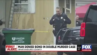Man denied bond in double murder case, officials say