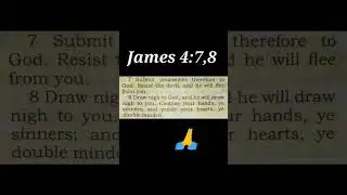 Submit yourselves therefore to GOD | James 4:7,8