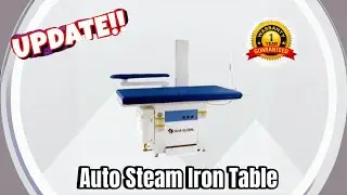 Suja Global industrial auto steam vacuum iron table in Bangladesh