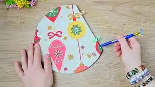 So Chic 😍 How to sew a stylish glasses case in the easiest way with 2 round pieces of fabric?