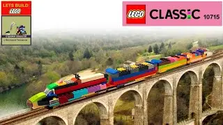 LEGO Classic 10715 Train 🚆MOC 💰💲 Save Money & Space with Lego 📚 Tutorial How to Build LEGO Classic 💥