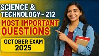 NIOS Science & Technology 212 | Most Important Questions with Answer for 10th Exam 2025 | Exam Notes