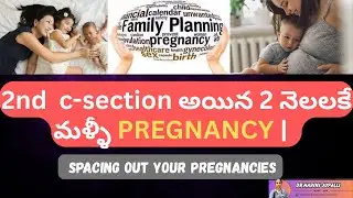 PREGNANCY AFTER TWO MONTHS OF 2ND C-SECTION # HIGH RISK CASE DISCUSSION # AWARENESS