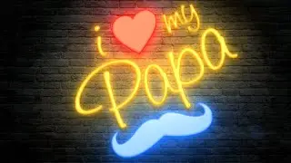 I Love My PAPA&hearts;️Status| Love you dad status 2021 ( Animated ) Hindi dialogue