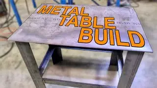 How to Build a METAL TABLE for Welding an Fabrication | DIY