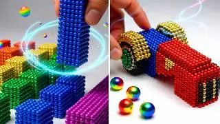 Top 50 Most Satisfying Magnetic Balls Creations 🌈 DIY ASMR Shorts Compilation (Relax & Enjoy)
