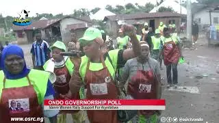 Governorship Election: Idanre women rally support for Aiyedatiwa