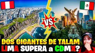 🇻🇪 VENEZOLANA REACCIONA a CIUDAD DE MÉXICO 🇲🇽 vs LIMA PERÚ 🇵🇪 ¿GRANDES DIFERENCIAS? 😱