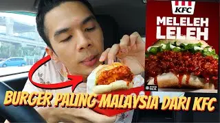 KFC BURGER BANJIR REVIEW 2021 MALAYSIA | If this burger is not enough sauce, we cannot be friends