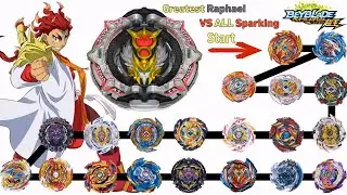 【Greatest Raphael VS ALL Season 5 Sparking】 Beyblade Burst DB Marathon 베이블레이드 버스트 DB 그레이티스트 라파엘