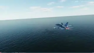 F/A-18C VS carrier test (DCS world )