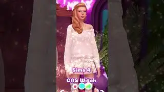 The Sims 4 CAS Witch Dancing - #thesims4 #shorts #shortsfeed