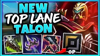 FIRST TIME PLAYING TOP LANE IN SEASON 11 AND TALON IS ACTUALLY INSANE! - League of Legends