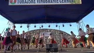 FS Zemplín na Tokajskom vinobraní v Čerhove - TANEC : Kolomyjky