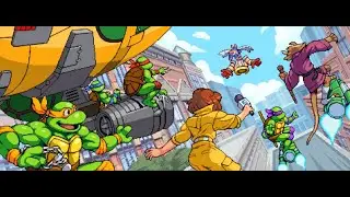 TMNT: Shredder’s Revenge, Episodes 7–10 Multiplayer Madness! | Roof Running Reptiles to Screws Loose