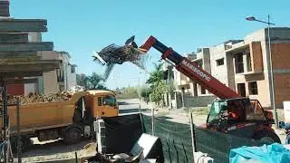 Le moyen le plus simple de soulever des matériaux de construction au premier étage
