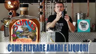 Come filtrare velocemente e facilmente Amari e Liquori.