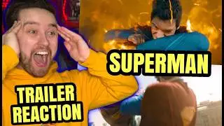 Superman Official Trailer REACTION (THIS LOOKS AMAZING)