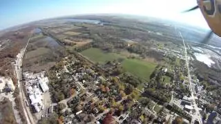 Lima Lima Flight Team Utica Illinois Fly-over 11-03-2013