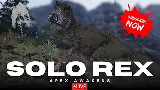 Apex Awakens 🦖 | Solo T-Rex Survival – The Isle Envirma | Road to 200 SUBS |